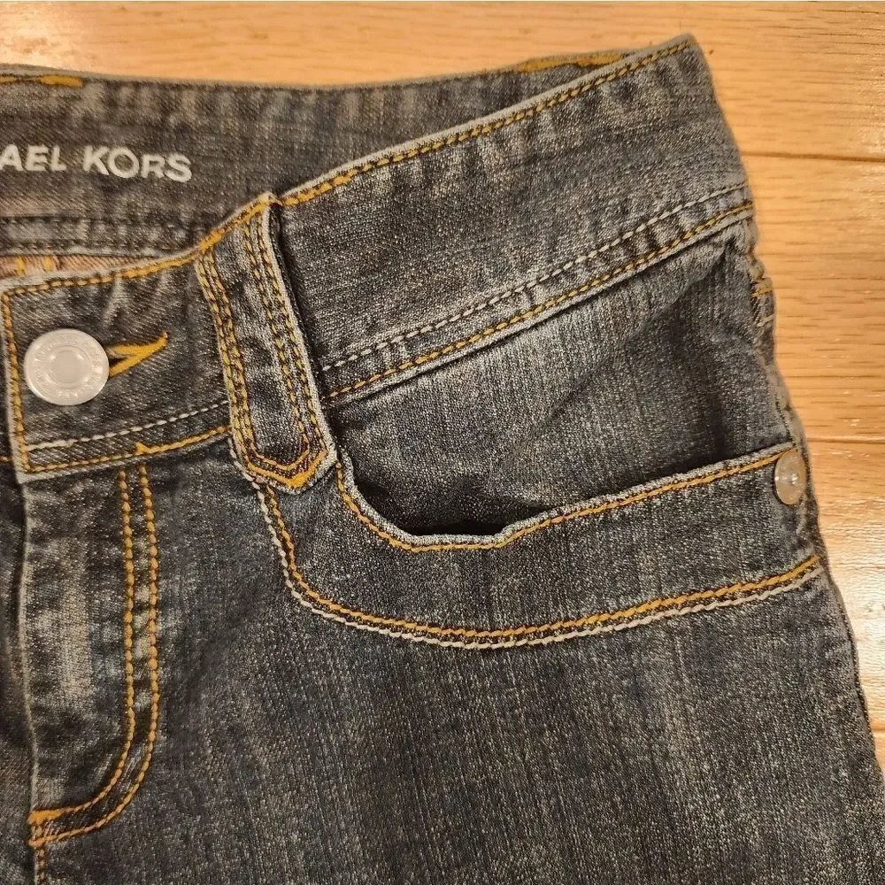 MICHAEL KORS vintage designer straight leg jeans | size 6